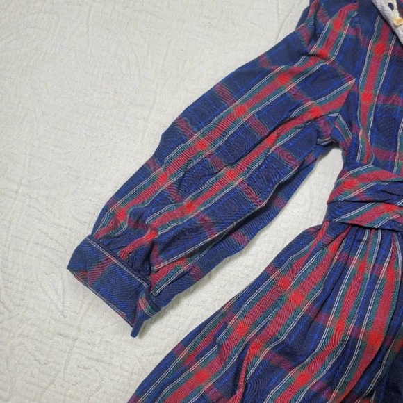 Vintage Plaid Dress 4t - Picture 6 of 11